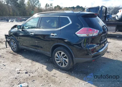 2015 Nissan Rogue Sl из США, поврежденный, VIN 5N1AT2MV1FC847478